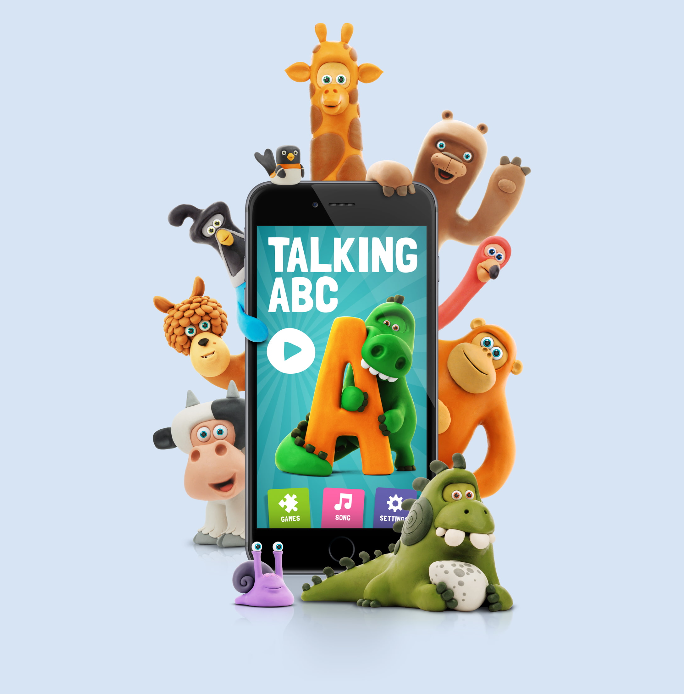 Hey Clay | Talking ABC App | Hey Clay