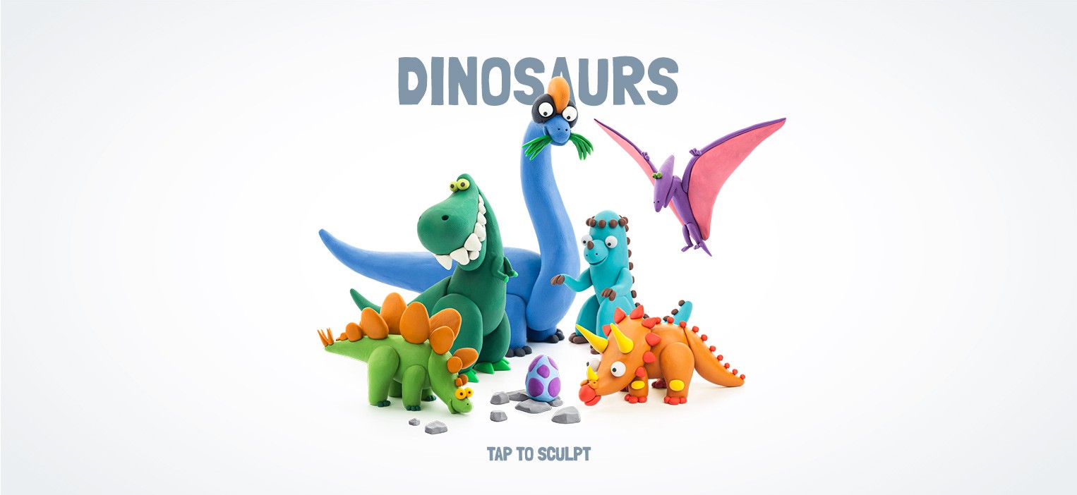 Hey Clay® Modelling Air-Dry Clay  Animals with Fun Interactive App –  KidsPlay